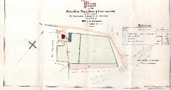 Plan of the Dukes Head and surrounding area in 1862 [Z172-8]